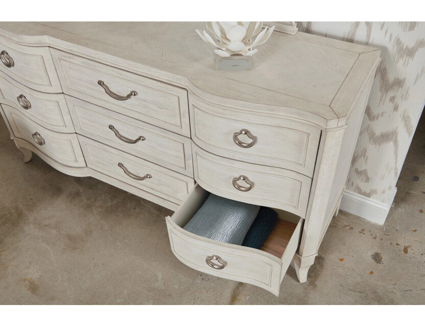 American Drew Furniture 266-130 Harmony Emelie Nine Drawer Dresser