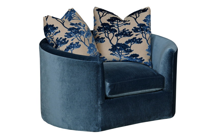 Kincaid Furniture UPH-351-02 Claire Swivel Chair