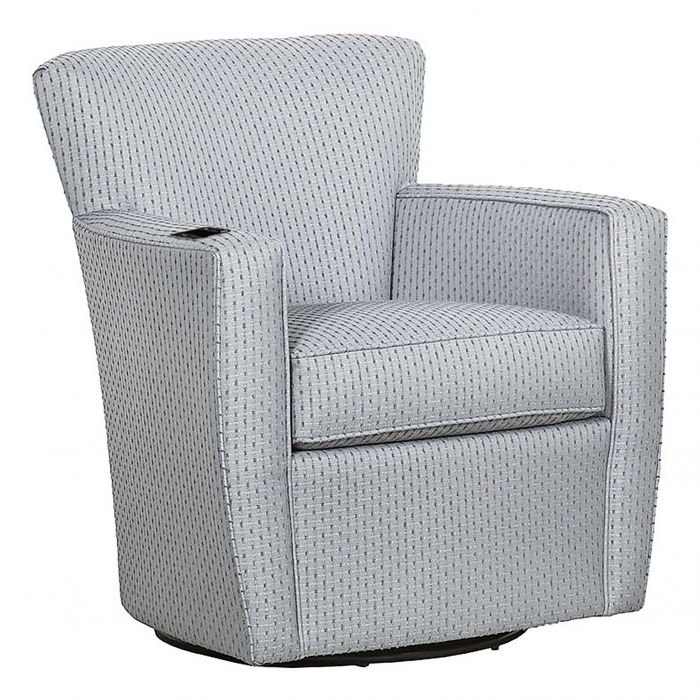 Fairfield Furniture C-6122-31 Paterson Swivel Chair with UV-C Phone Charger with Sanitation