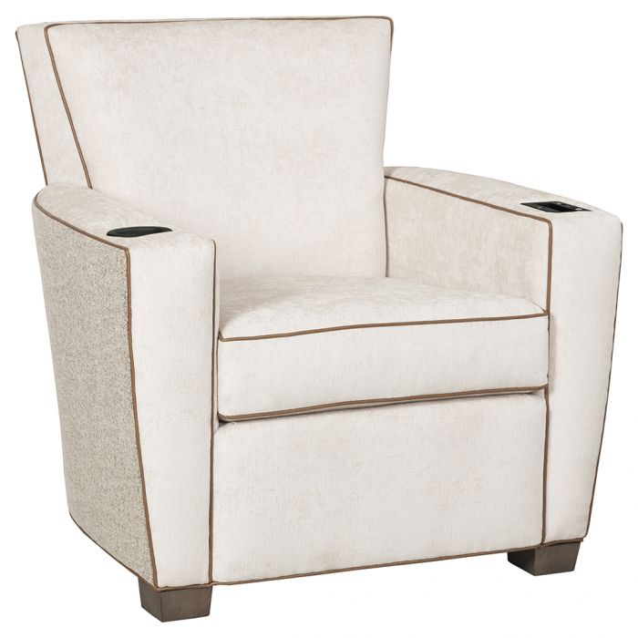 Fairfield Furniture C-7454-01 Payton Lounge Chair with Cupholder, UV-C