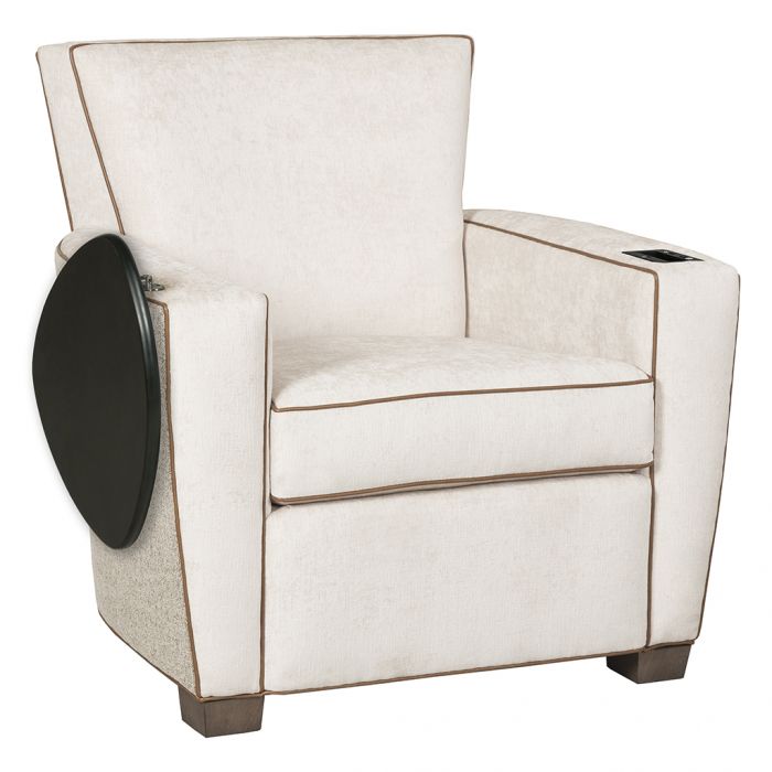 Fairfield Furniture C-7454-T1 Payton Lounge Chair with Tablet, UV-C