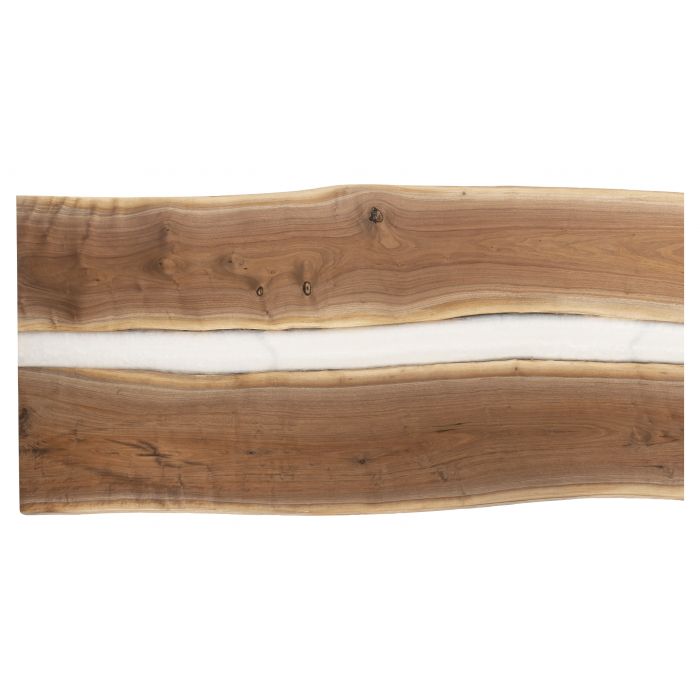 Fairfield Furniture CW84-DT-A Crotch Cut Walnut 84″ Rectangular River Table Top