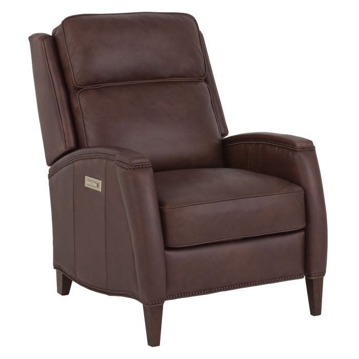 Fairfield Furniture F033-PR-T Xavier Power Recliner, Double Incline, Power Articulating Headrest, Outside Power Switch