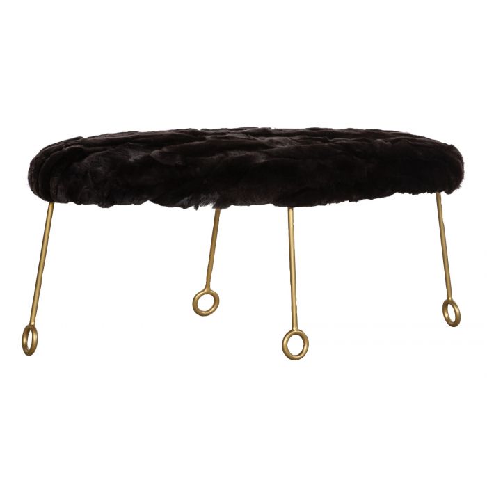 Fairfield Furniture FURR-Y5-7 Furry Oval Ottoman