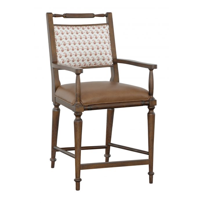 Fairfield Furniture L-4604-C6 BD Collection For Fairfield Xander Leather Counter Stool Fairfield Furniture L-4604-C6 BD Collection For Fairfield Xander Leather Counter Stool