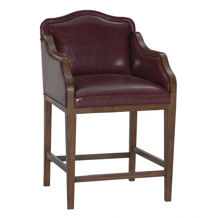 Fairfield Furniture L-4605-C6-P BD Collection For Fairfield Anderson Arm Counter Stool