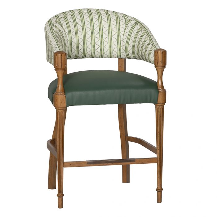 Fairfield Furniture L-4606-06 BD Collection For Fairfield Gigi Arm Bar Stool