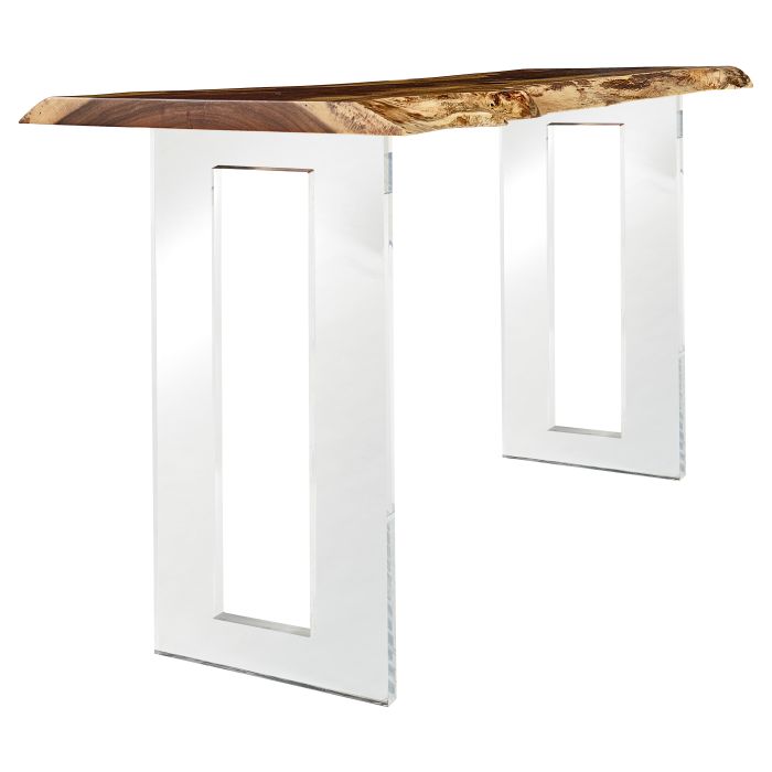 Fairfield Furniture LEAS-PT Acrylic Square Bar Height Base