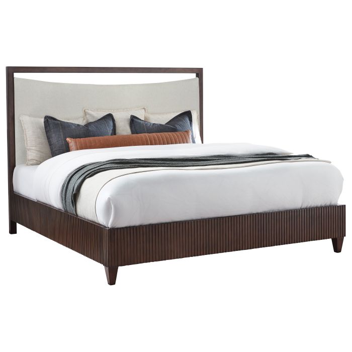 Fairfield Furniture L-M096-KH West Camden King Bed, Leather