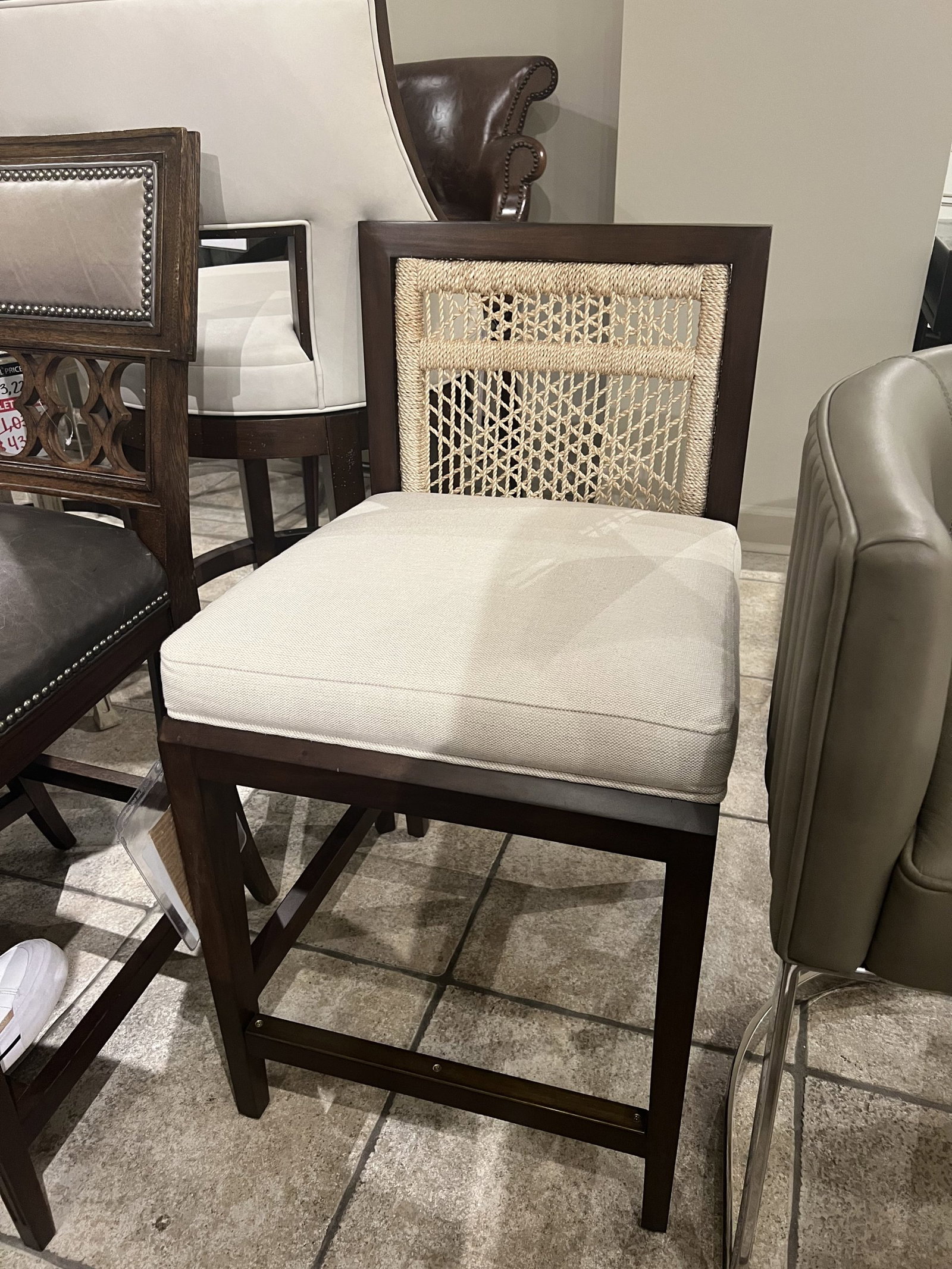 Century CT6017C-CN Pasadena Counter Stool