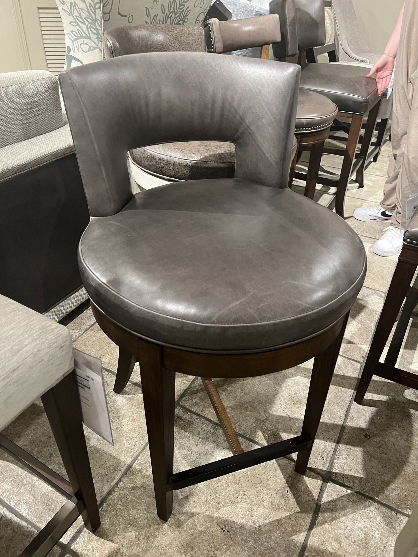 Hickory Chair 7211-03 Axis Counter Stool