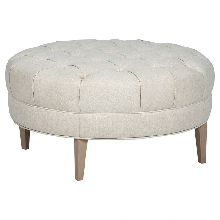 Fairfield Furniture RTSW-36 Hand Tufted Round Ottoman