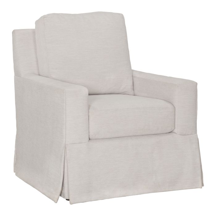 Fairfield Furniture S-7406-E1 Coltrane EasyClean Skirted Lounge Chair