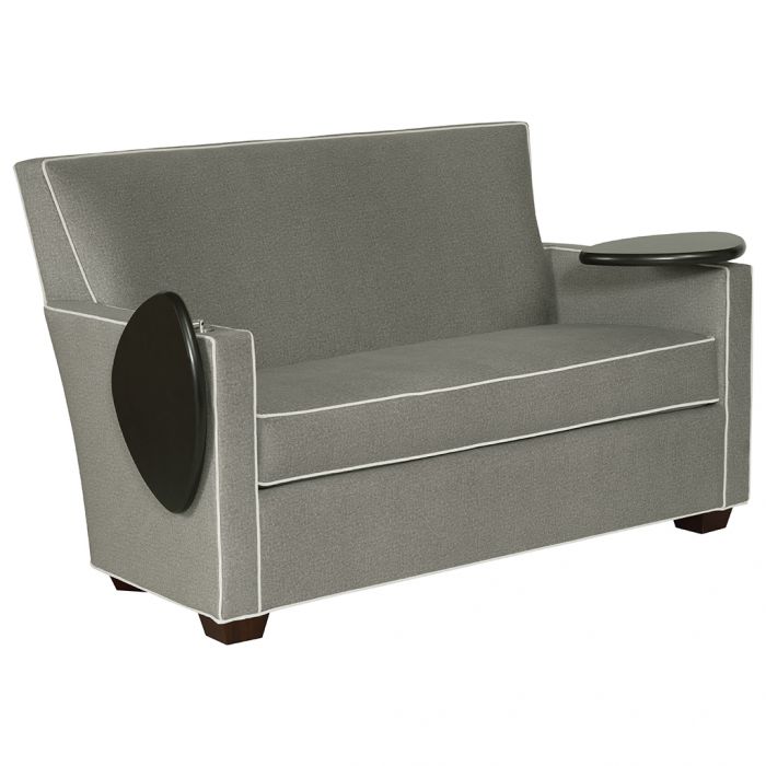 Fairfield Furniture S-7433-T7 Craven Loveseat with Folding Tablet