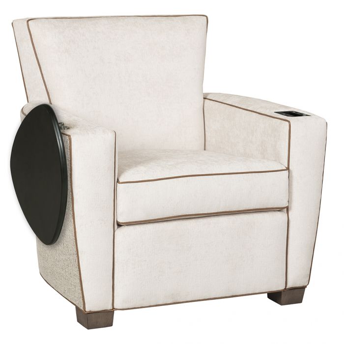 Fairfield Furniture S-7454-T1 Payton Lounge Chair with Tablet, UV-C