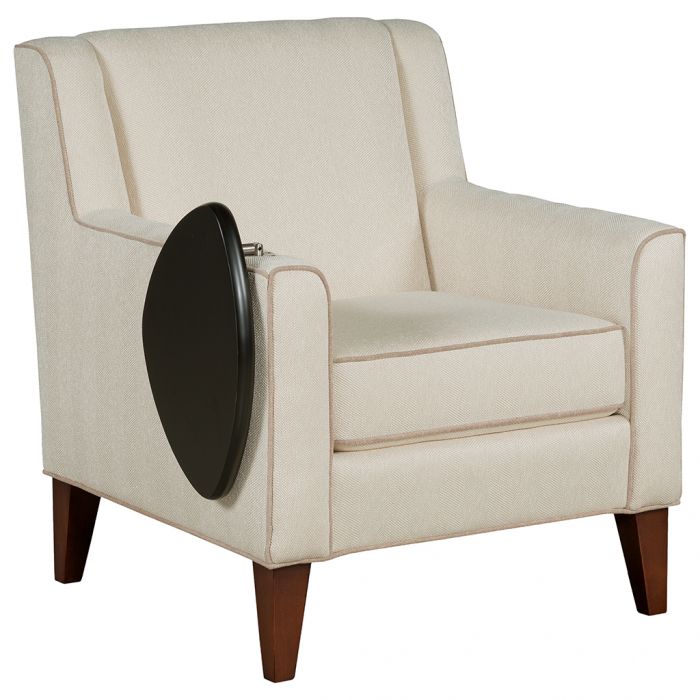 Fairfield Furniture S-7539-T1 Aubrey Lounge Chair with Folding Tablet