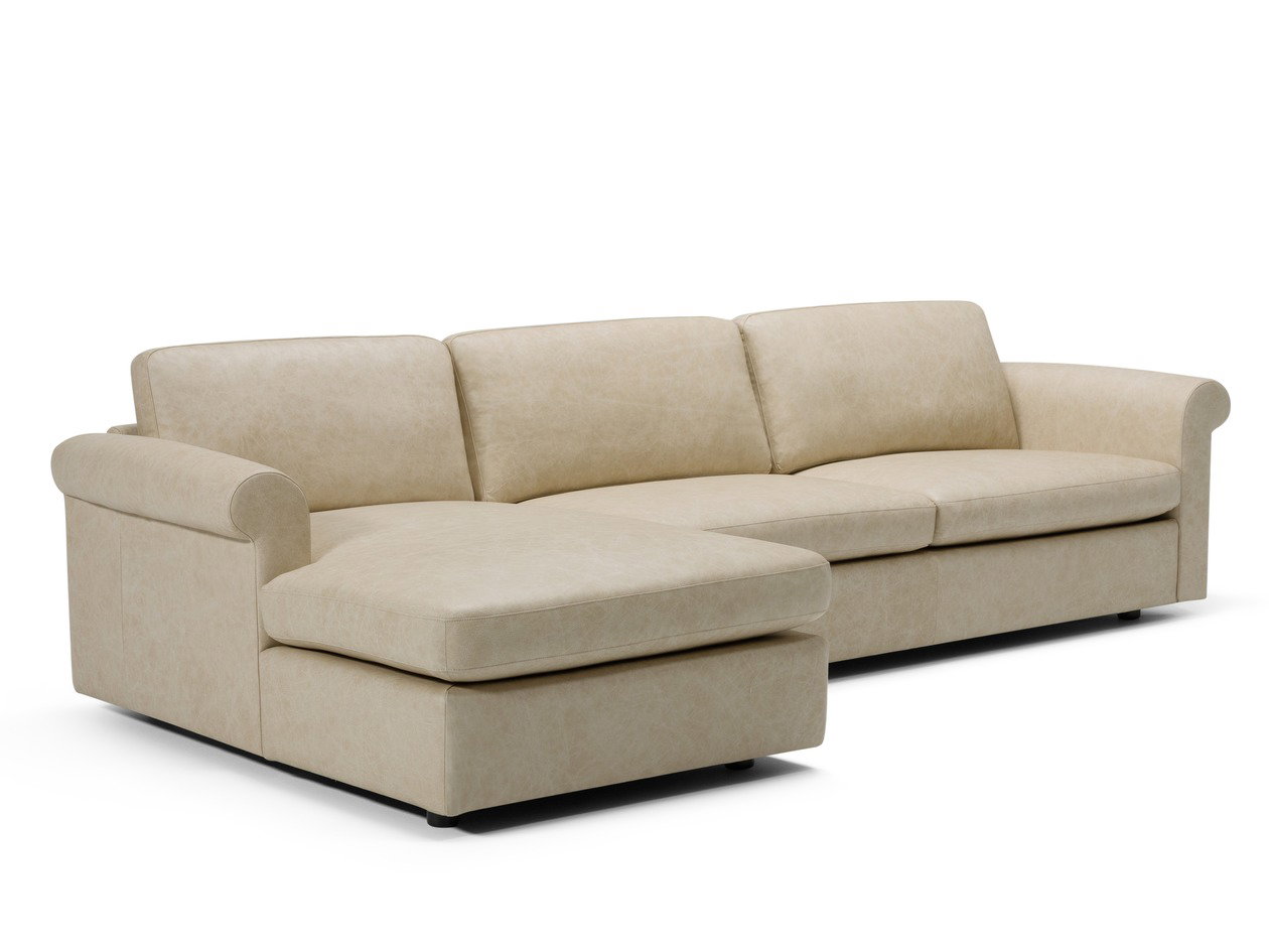 Palliser Furniture 77919 Ensemble Roll Arm Sectional