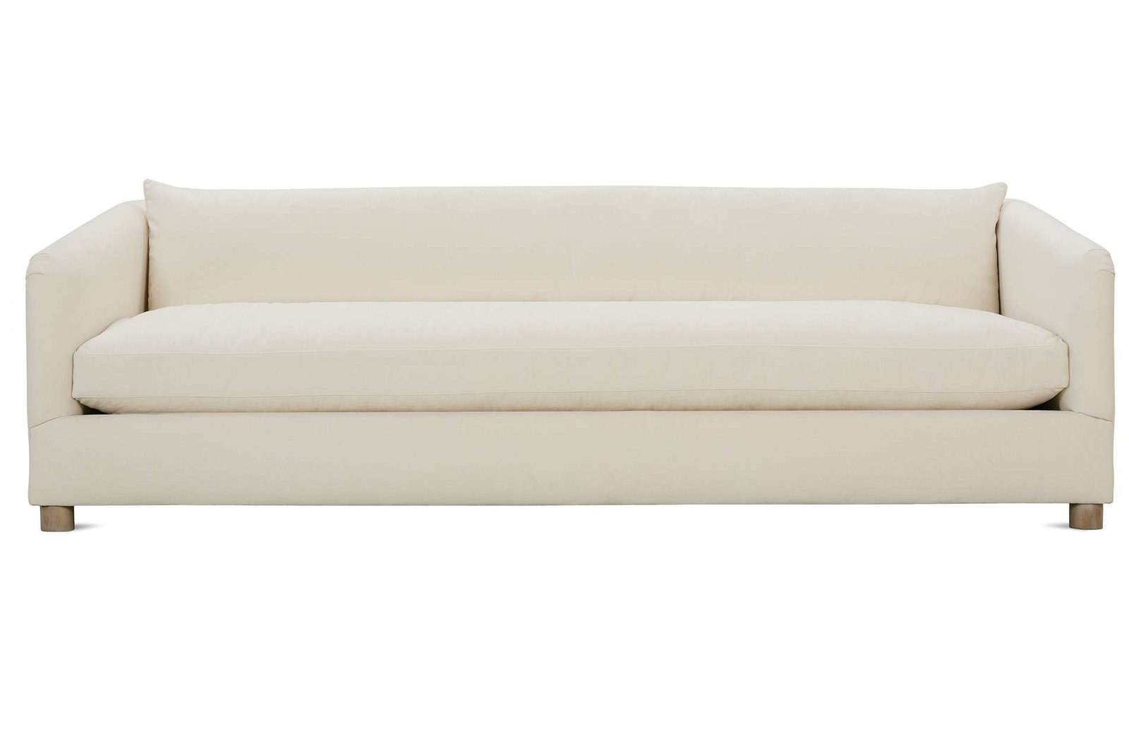 Rowe Furniture FLORENCE-033_CONE Florence 96 Inch Cylinder Leg Sofa