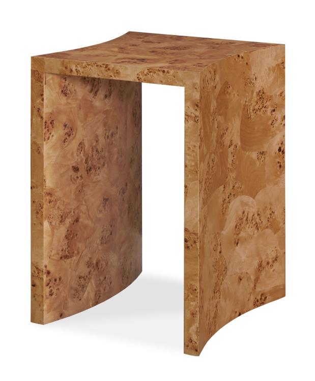 Highland House HH26-130-2 Farrow Burl Side Table