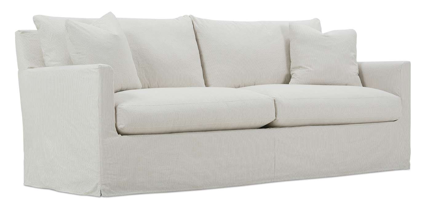 Rowe Furniture LILAH-SLIP-231 Lilah Two Cushion Slipcover Queen Sleeper Sofa