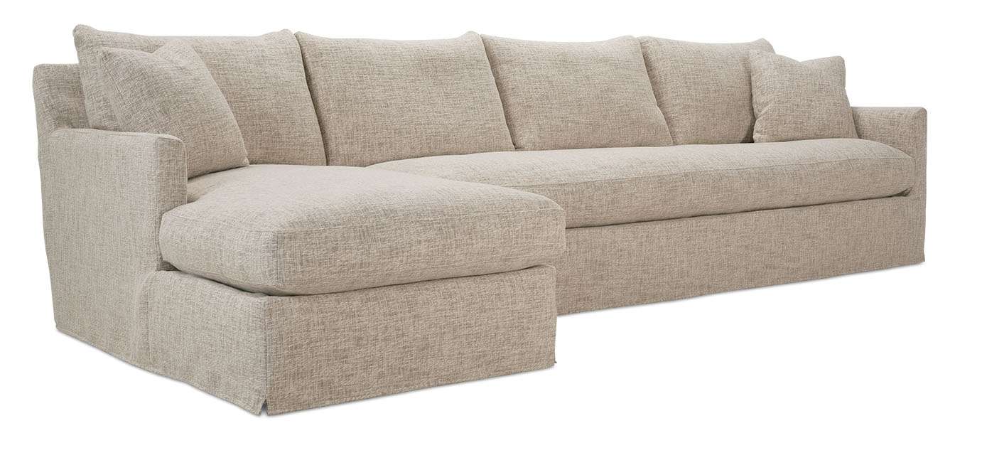 Rowe Furniture LILAH-SLIP SECT Lilah Bench Slipcover Sectional