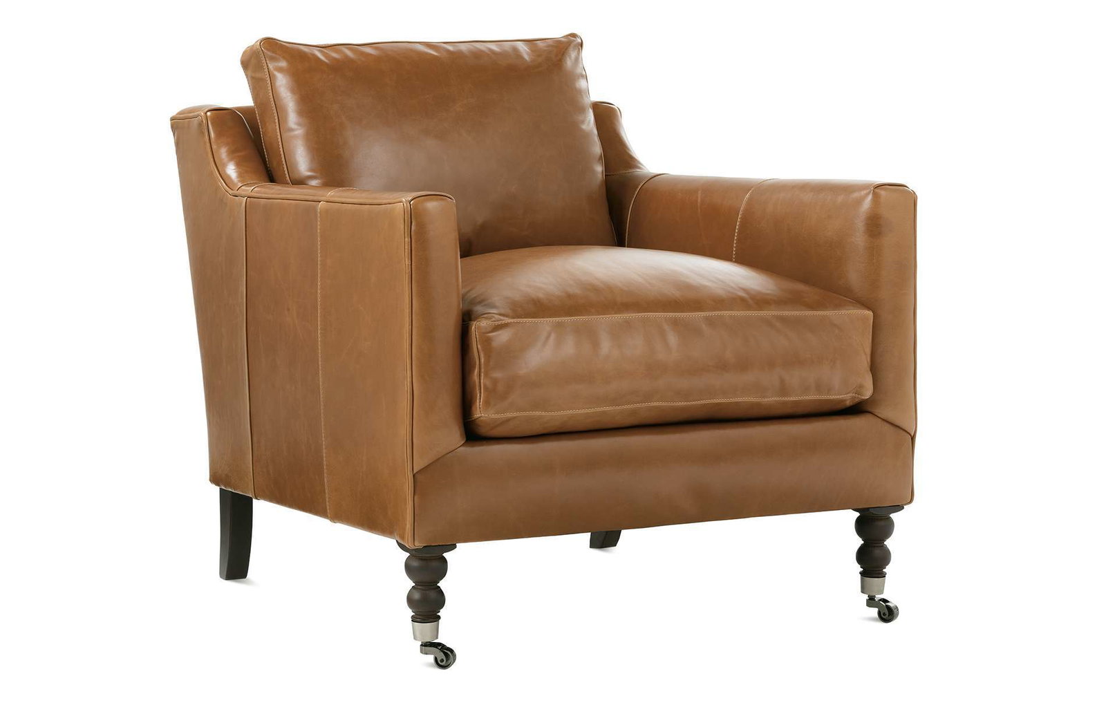 Rowe Furniture MADELINE-L-006 Madeline Leather Chair Rowe Furniture MADELINE-L-006 Madeline Leather Chair