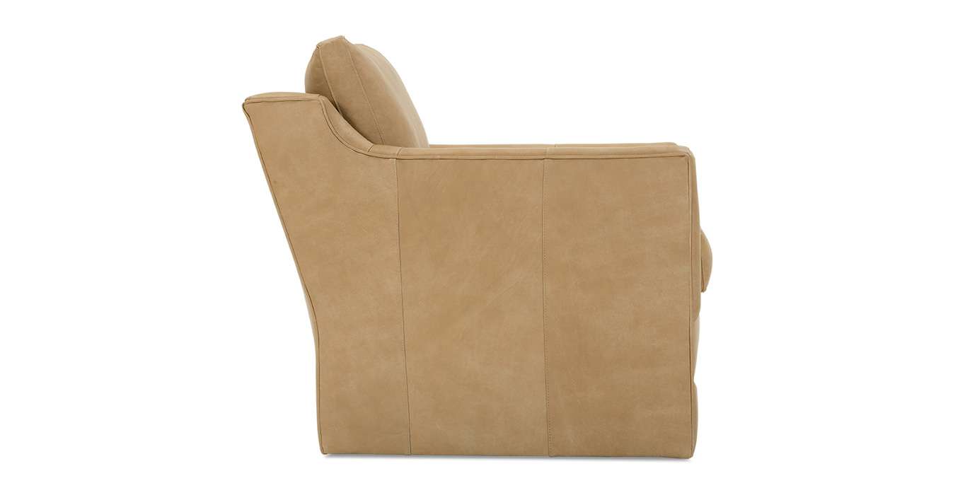 Rowe Furniture MADELINE-L-016 Madeline Leather Swivel Chair Rowe Furniture MADELINE-L-016 Madeline Leather Swivel Chair