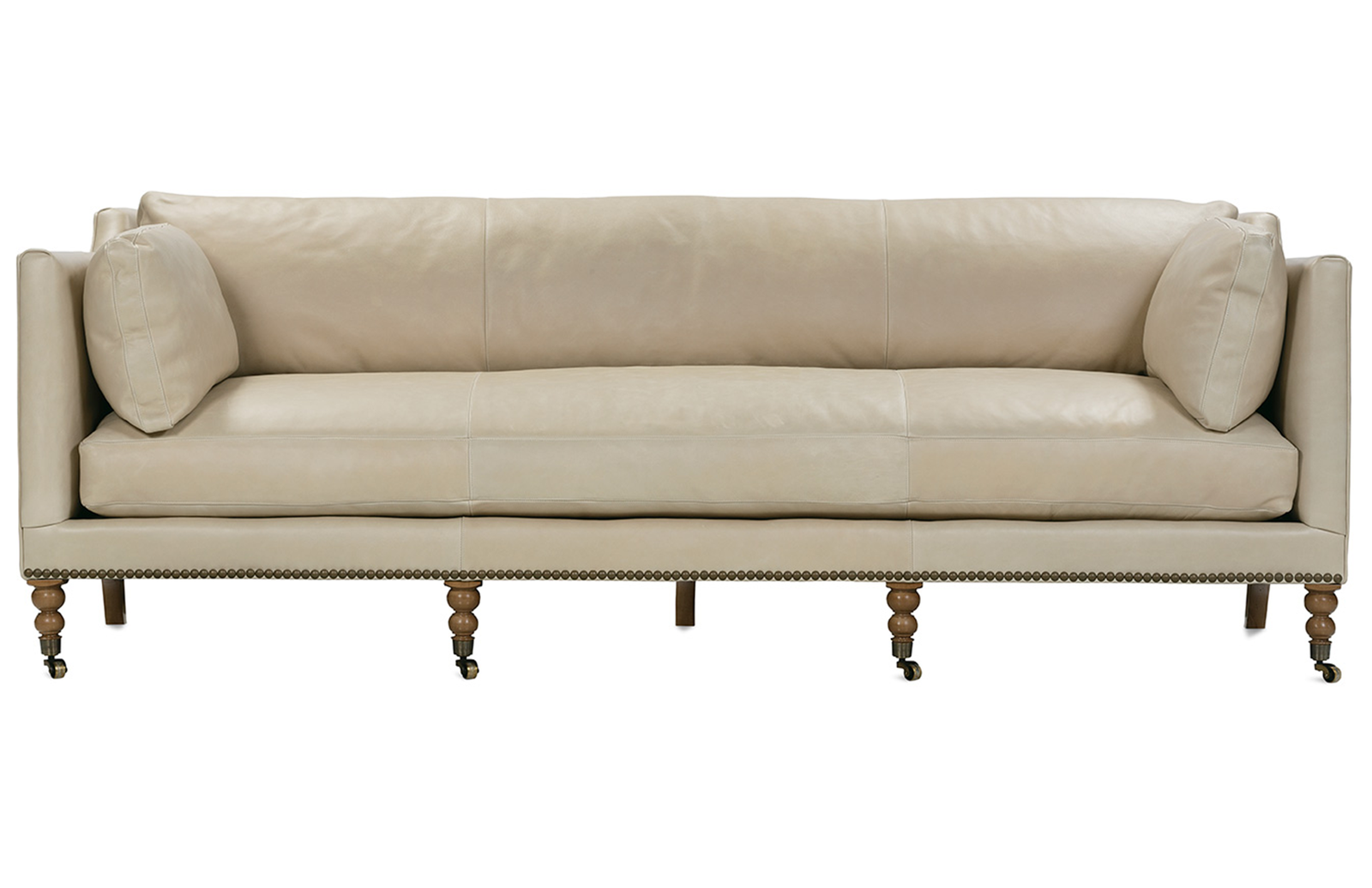 Rowe Furniture MADELINE-L-033 Madeline Sofa Bespoke Leather Program