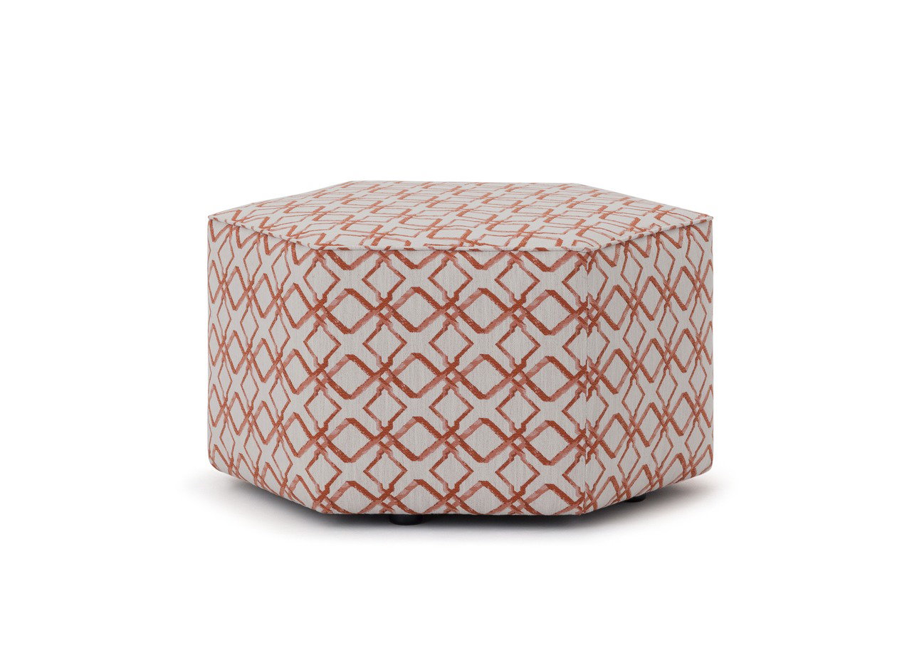 Palliser Furniture 77004-04 Mingle Hexagon Medium Ottoman