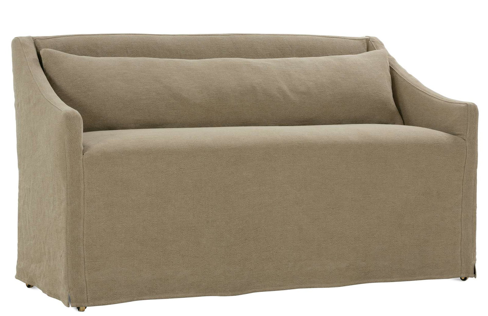 Rowe Furniture ODESSA-SLIP-520 Odessa Slip Dining Banquette With Casters