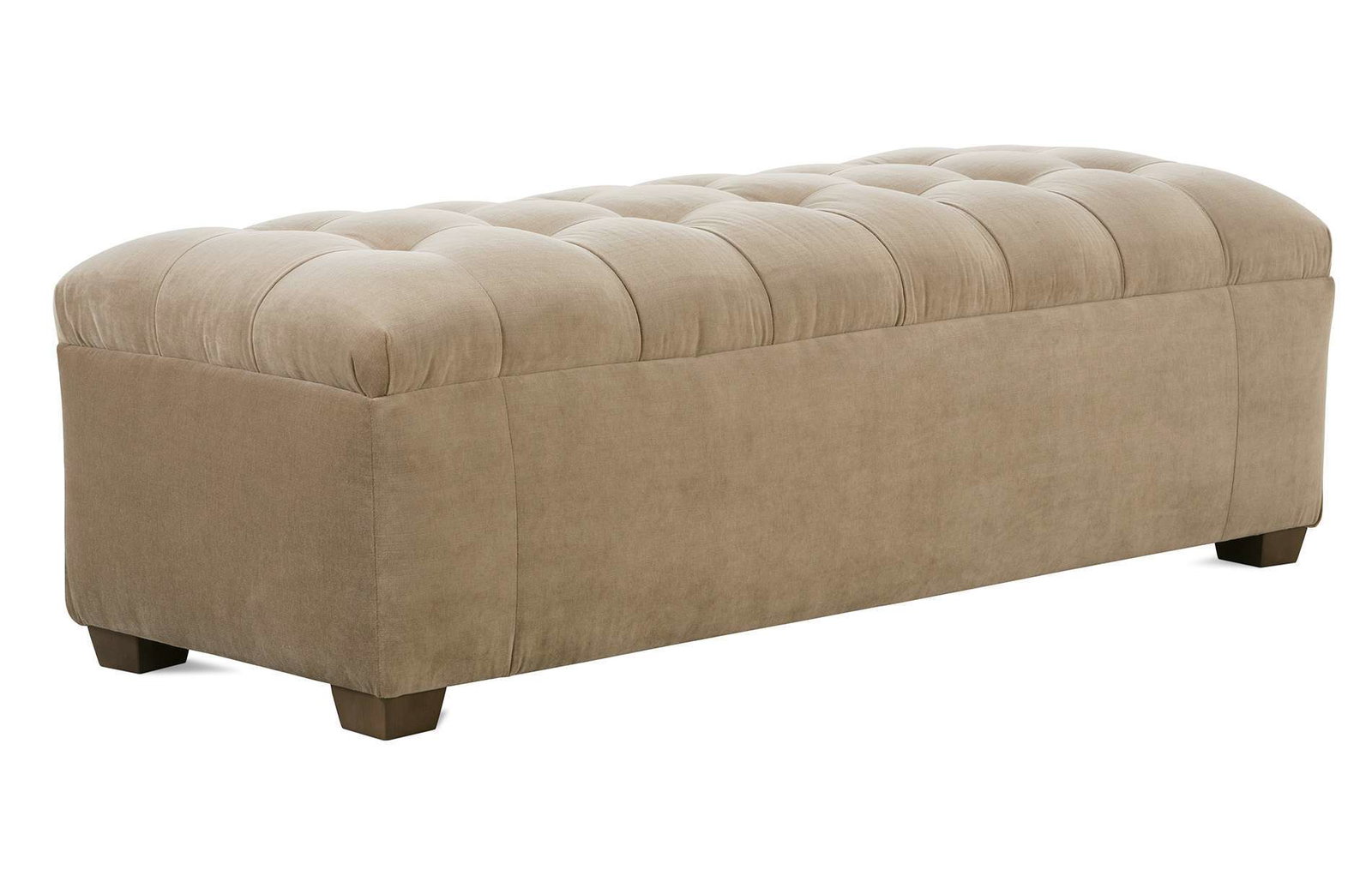 Rowe Furniture OTR-2262-1100-B22 Rectangle Tufted Ottoman 22 x 62
