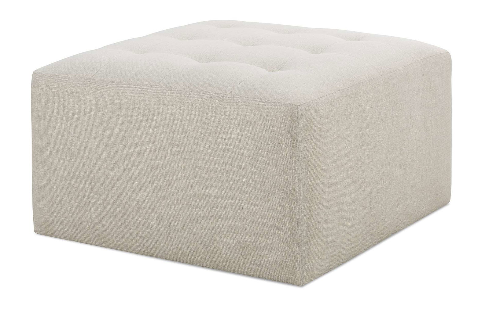Rowe Furniture OTS-3636-1200-C31 Square Biscuit Ottoman 36 x 36