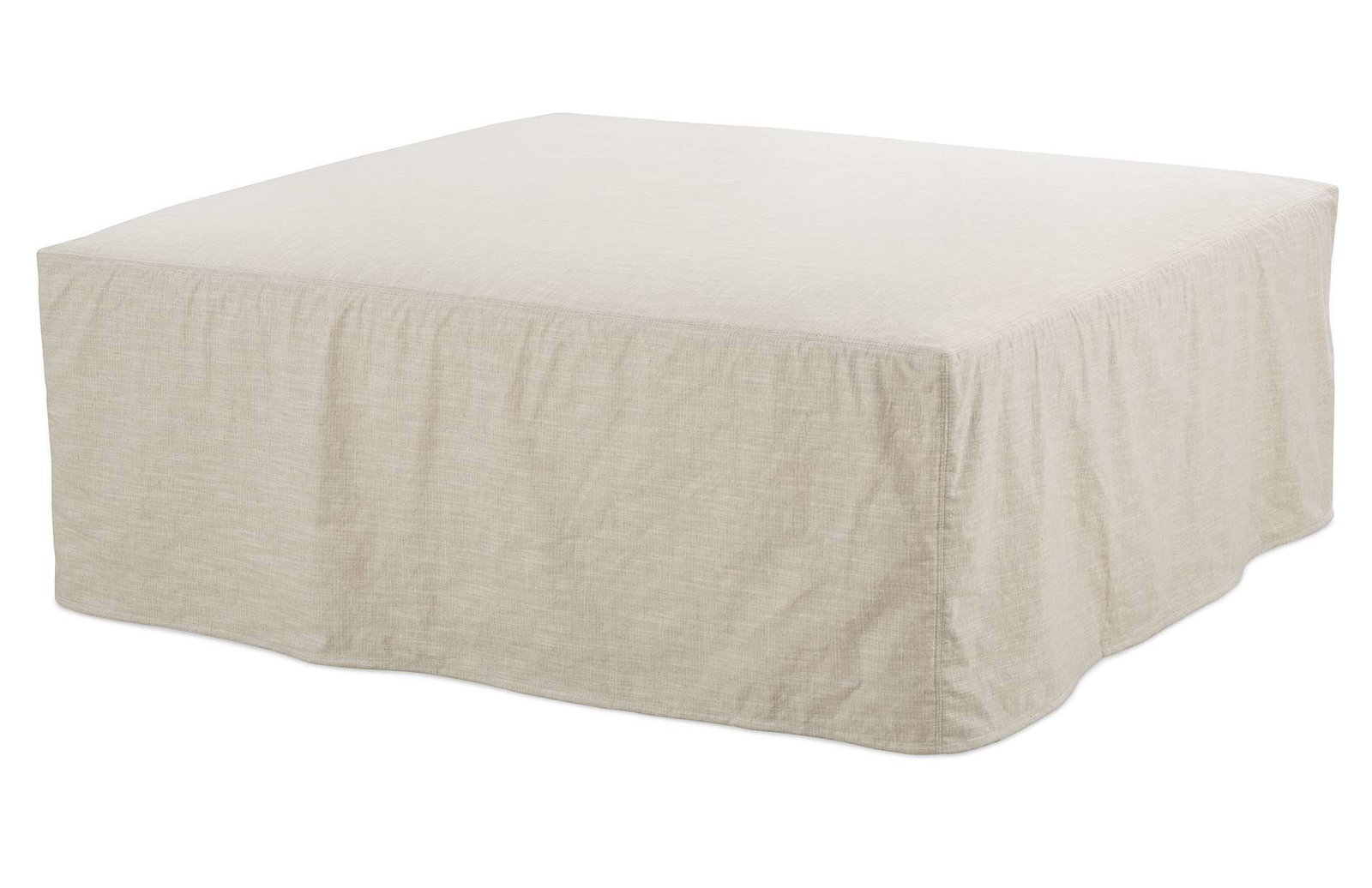 Rowe Furniture OTS-5252-SLIP-D41 Square Plain Slip Ottoman 52 x 52