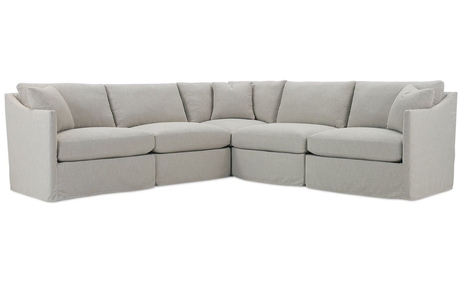Rowe Furniture Q165-SLIP Serena Slip Sectional