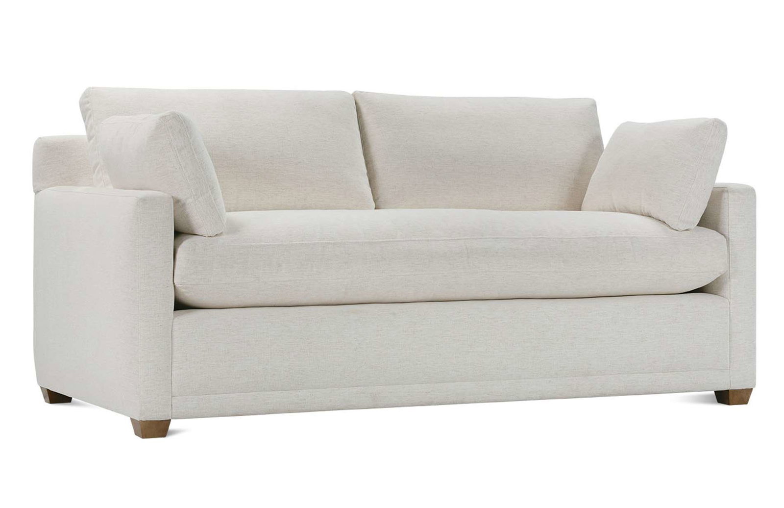 Rowe Furniture SYLVIE-230 Sylvie 75 Inch Bench Seat Queen Serenity Sleeper