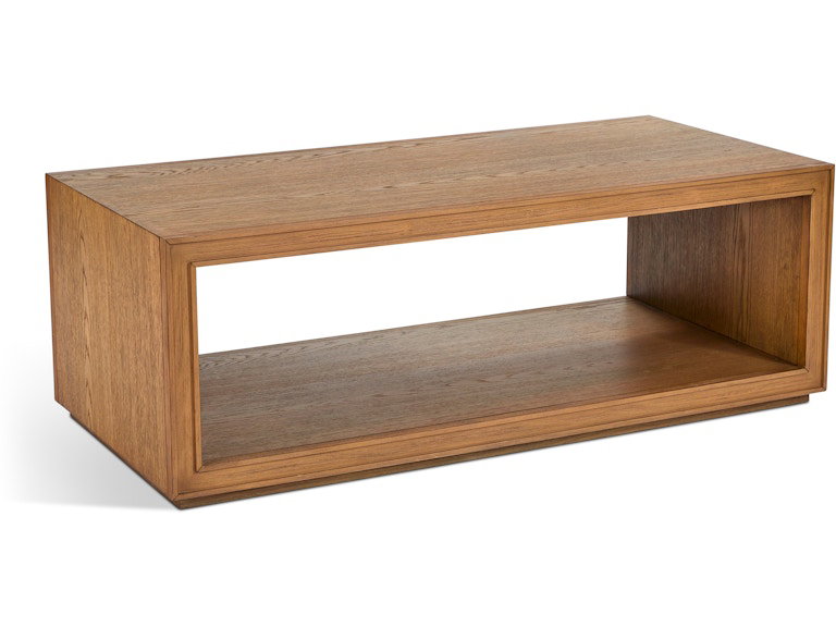 Flexsteel Furniture W1025-0311 Waterfall Rectangular Coffee Table with Casters