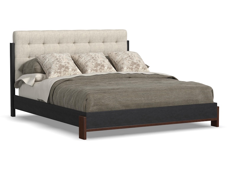 Flexsteel Furniture W1027-90K Waterfall King Upholstered Bed