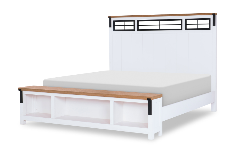 Legacy Classic 1561-4307K Franklin Panel Bed w/ Footboard Storage CA King