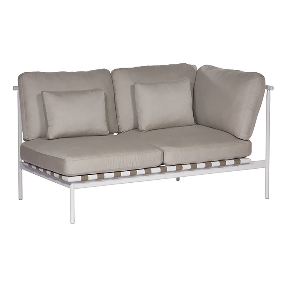 Barlow Tyrie 1AROMD2ZA.02 Around Deep Seating Double Aluminium Right Arm Barlow Tyrie 1AROMD2ZA.02 Around Deep Seating Double Aluminium Right Arm