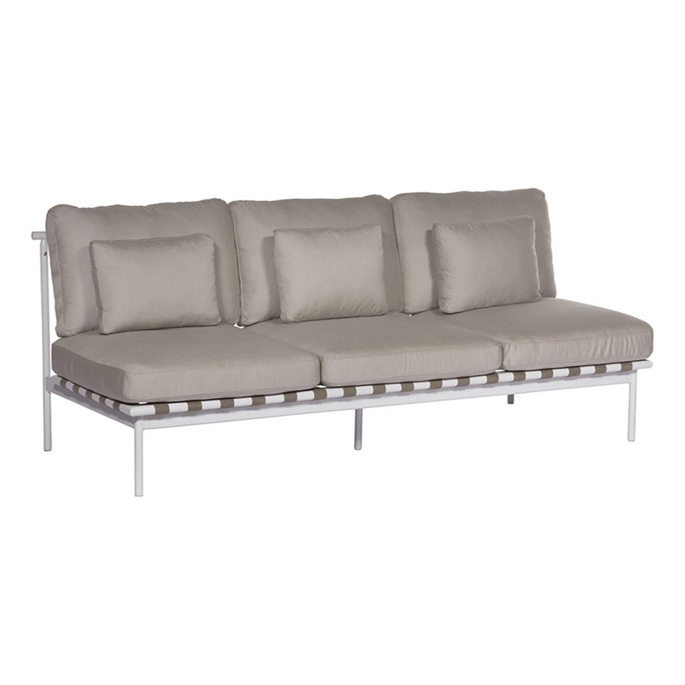 Barlow Tyrie 1AROMD3ZZ.02 Around Deep Seating Triple No Arms