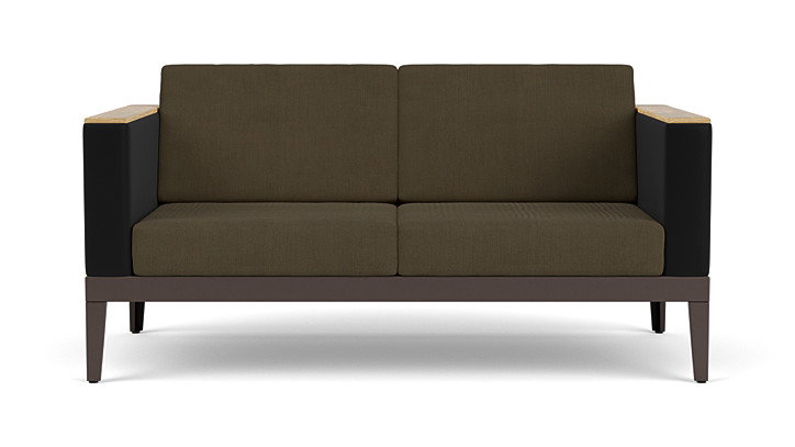 Barlow Tyrie 1AUDM2.01.500.3705 Aura DS Two-seat Settee