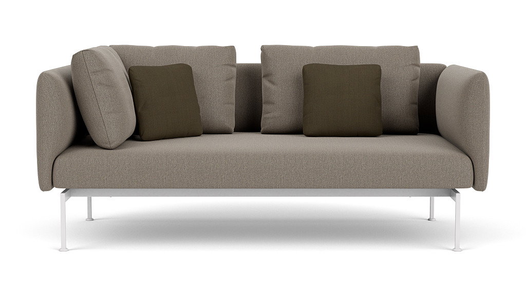 Barlow Tyrie 1LYMCR2EH.02.10065V.10065V.3705 Layout Double Corner Seat High Arm