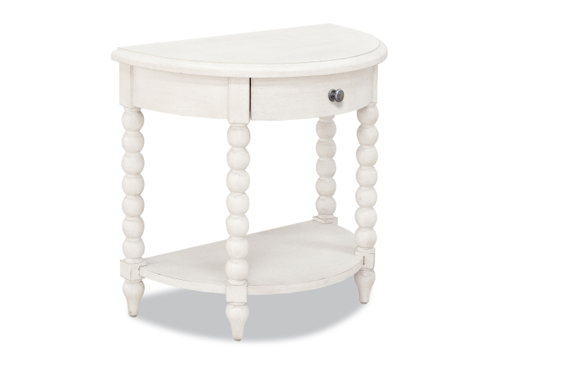 Legacy Classic TY749-340 Nashville Trisha Demilune Night Table