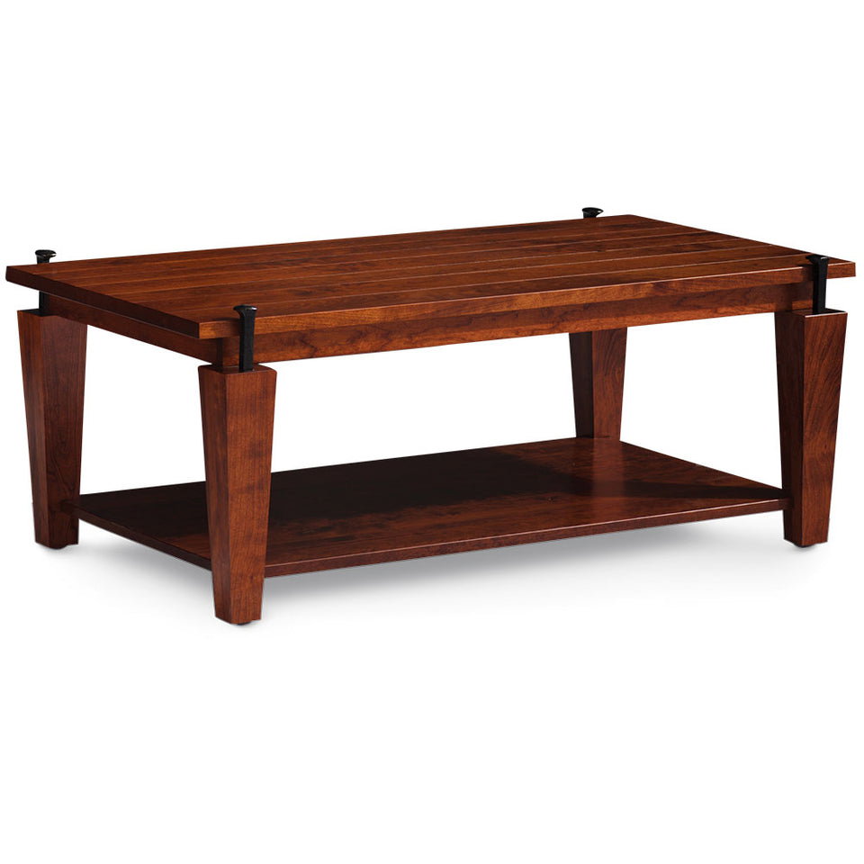 Simply Amish LOSPK-02A0 B&O Railroad Spike Coffee Table
