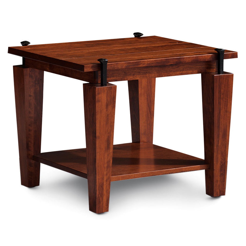 Simply Amish LOSPK-06A0 B&O Railroad Spike End Table