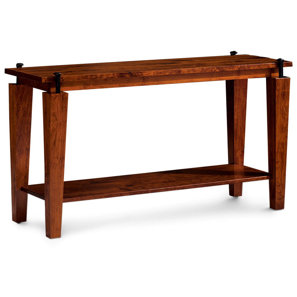 Simply Amish LOSPK-13A0 B&O Railroad Spike Sofa Table