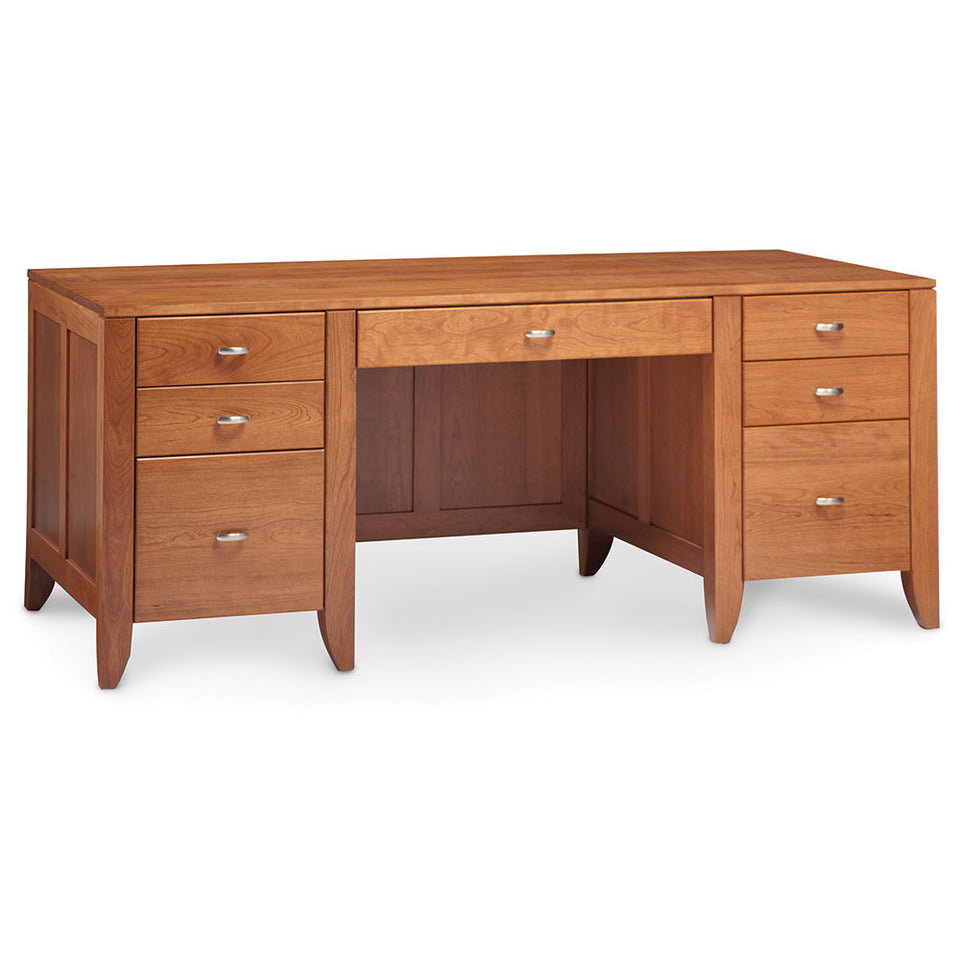 Simply Amish WDJUS-02J5 Justine Executive Desk, 62″