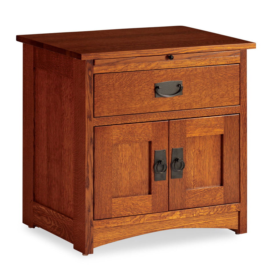 Simply Amish EC115NS Prairie Mission Nightstand with Doors