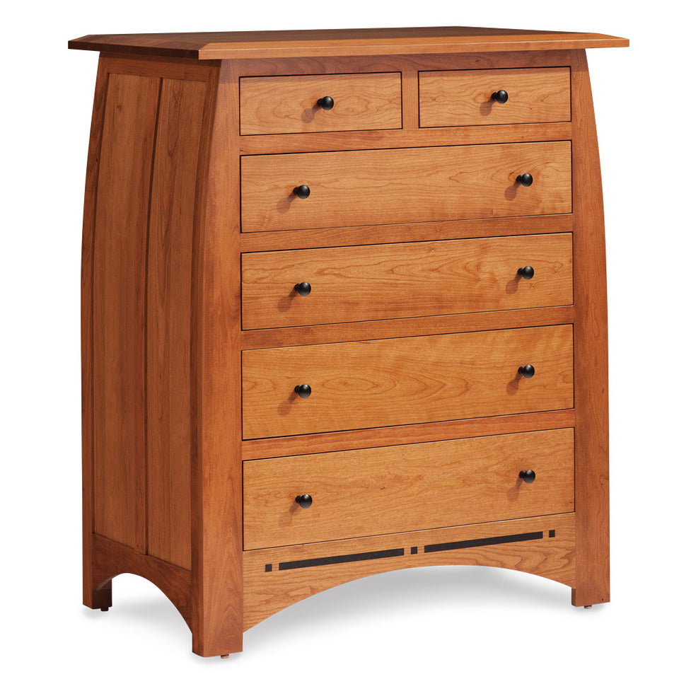 Simply Amish ECA1806D Aspen 6-Drawer Chest with Inlay Simply Amish ECA1806D Aspen 6-Drawer Chest with Inlay