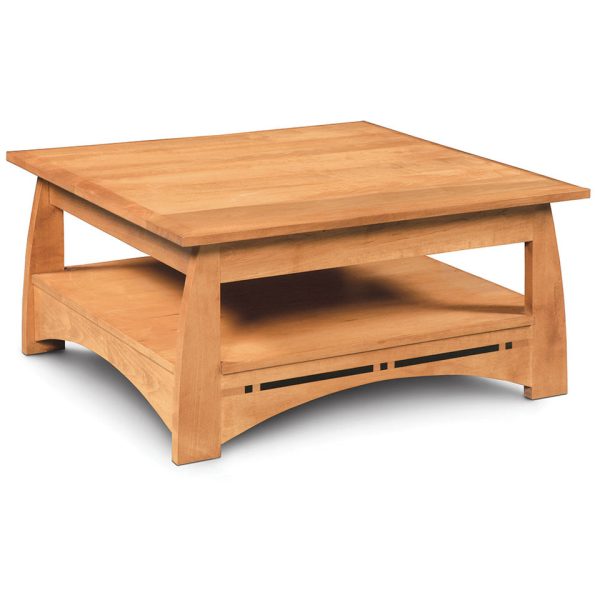 Simply Amish ECA750LT Aspen Square Coffee Table with Inlay